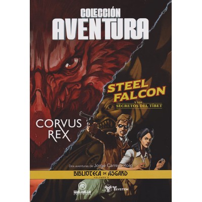 biblioteca-de-asgard-5---coleccion-aventura:-corvus-rex---steel-falcon