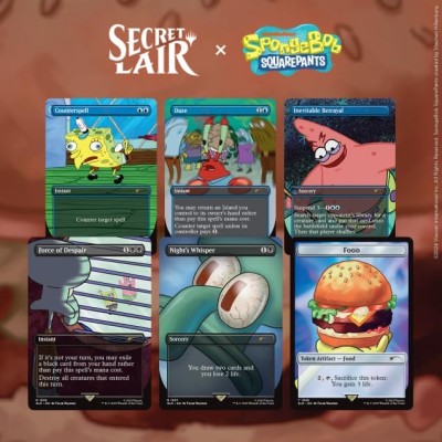 mtg-secret-lair-x-spongebob-squarepants:-internet-sensation