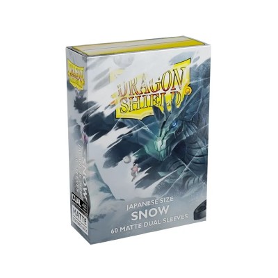 fundas-dragon-shield-tamano-japones-dual-matte---snow-'nirin'
