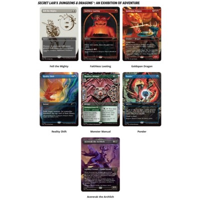 mtg-secret-lair-x-dungeons-&-dragons:-an-exhibition-of-adventure(foil)