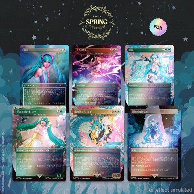 mtg-secret-lair-x-hatsune-miku:-sakura-superstar(foil)(japones)