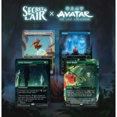 mtg-secret-lair-x-avatar:-the-last-airbender--a-lot-to-learn-rainbow-foil