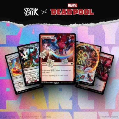mtg-secret-lair-x-marvel's-deadpool:-i-fixed-it-(you're-welcome)-pool-party
