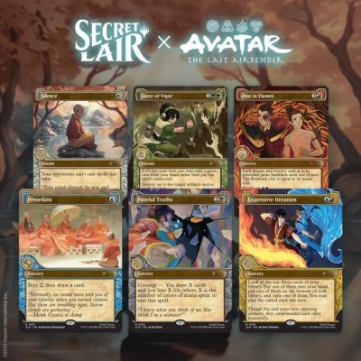 mtg-secret-lair-x-avatar:-the-last-airbender--one-with-the-elements