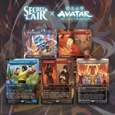 mtg-secret-lair-x-avatar:-the-last-airbender--ember-island-players