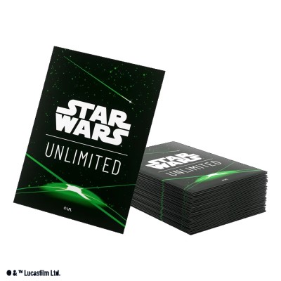 fundas-estandar-sw:-unlimited-art-sleeves-card-back-green