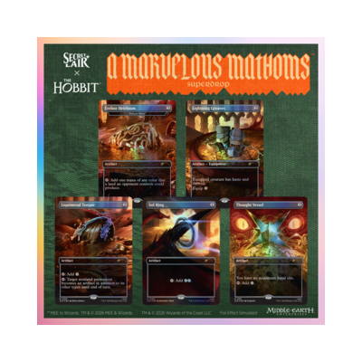 mtg-secret-lair-x-the-hobbit:-smaug´s-spoils-foil-edition