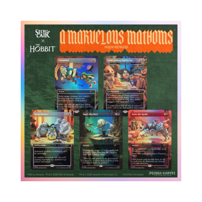 mtg-secret-lair-x-the-hobbit:-over-the-edge-of-the-wild-foil-edition