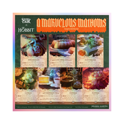 mtg-secret-lair-x-the-hobbit:-second-breakfast-&-beyond-foil-edition