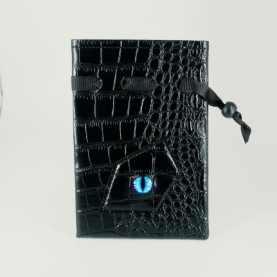 saquete/bolsa-de-dados-piel-de-dragon-ojo-azul